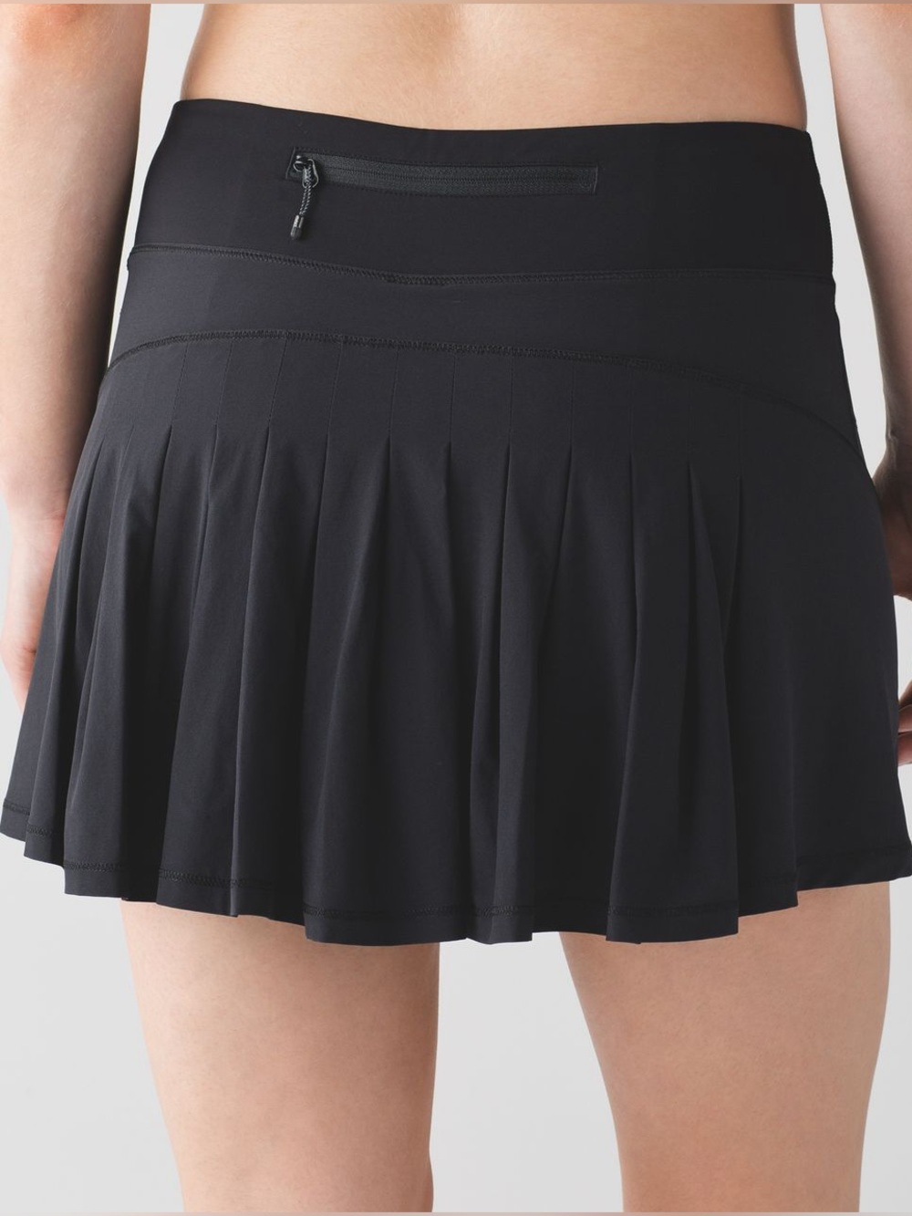 Lululemon Black Tall Pleated Tennis Skirt Size 6